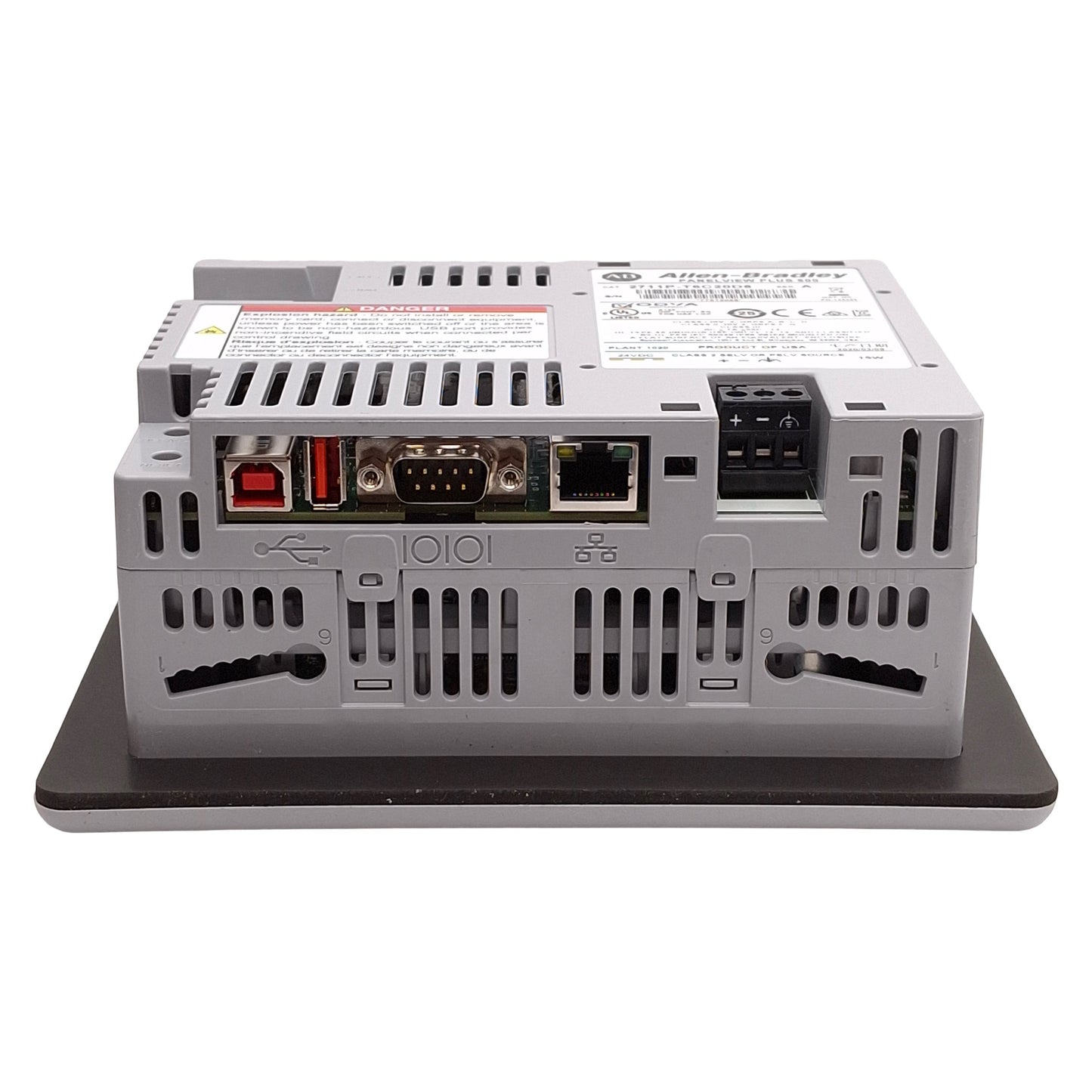 Used Allen Bradley 2711P-T6C20D8 PanelView Plus 600 Touchscreen HMI 6" 24VDC *Scuffs*