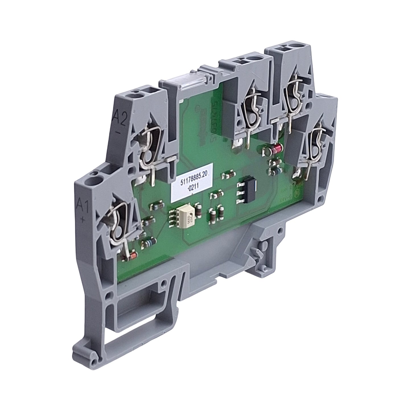 Used Wago 859-706 Optocoupler Module 24V DC Input, 0.5A, 5V DC Output, SPST-NO
