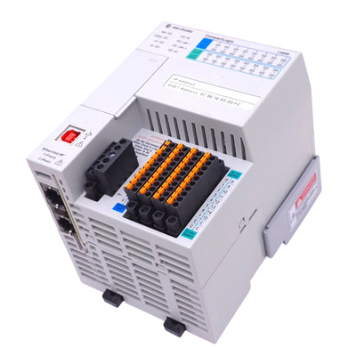 Used Allen Bradley 1769-L18ERM-BB1B B CompactLogix Controller, 16DI 16DO, 24VDC