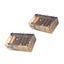 Used Lot of 2 Idec RF1V-2A2B-D24 Force Guided Relay, 2NO-2NC, 250VAC 6A, 24VDC Coil