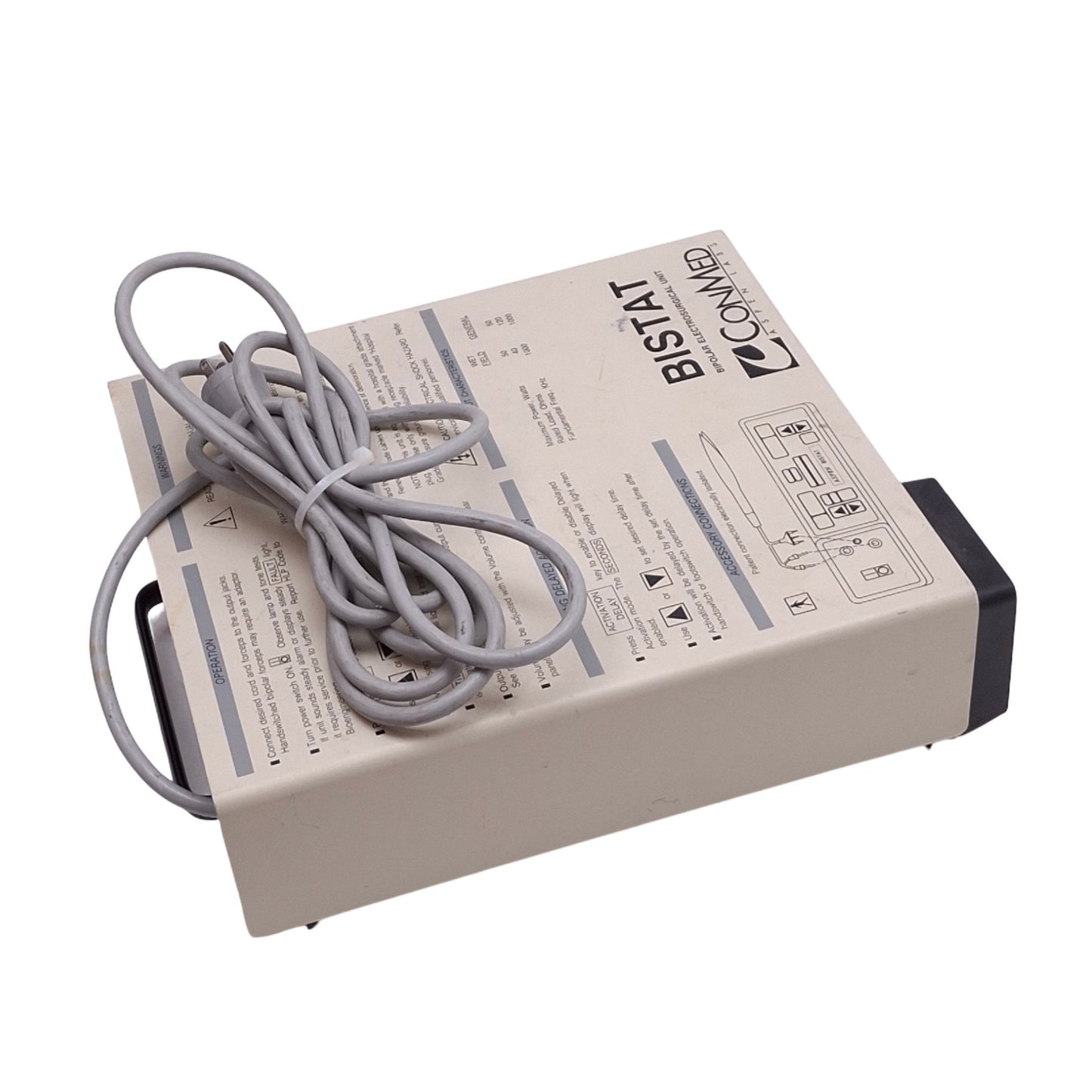 Used ConMed 60-5400-001 BISTAT Bipolar Electro Unit, 100/120VAC 2A, 150W Max