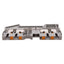 Used Lot of 40 Phoenix Contact PT 2,5-QUATTRO 3209578 Terminal Block, 5.2mm, 800V 24A