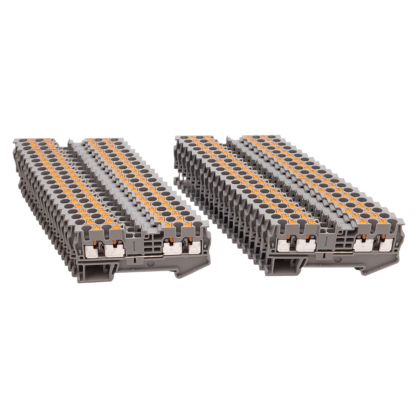 Used Lot of 40 Phoenix Contact PT 2,5-QUATTRO 3209578 Terminal Block, 5.2mm, 800V 24A