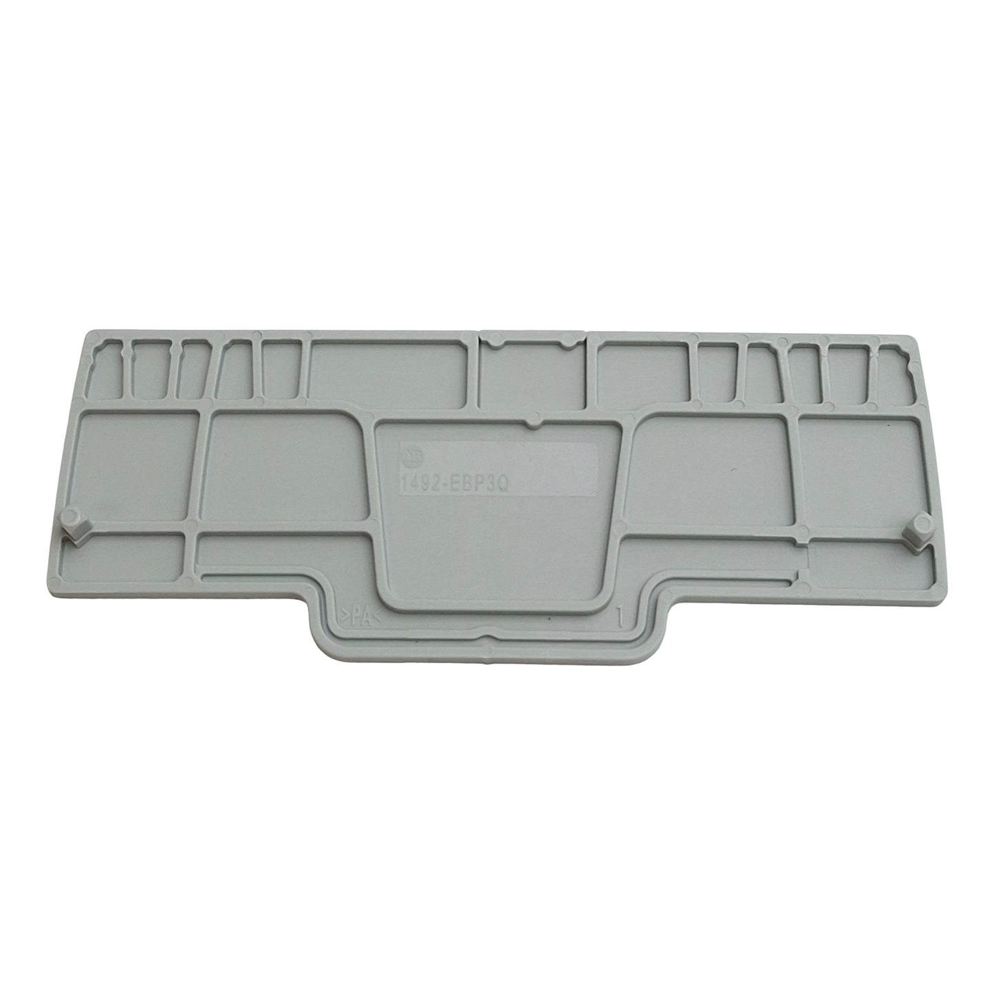 New Lot of 35 Allen Bradley 1492-EBP3Q Terminal Block End Barrier, Gray