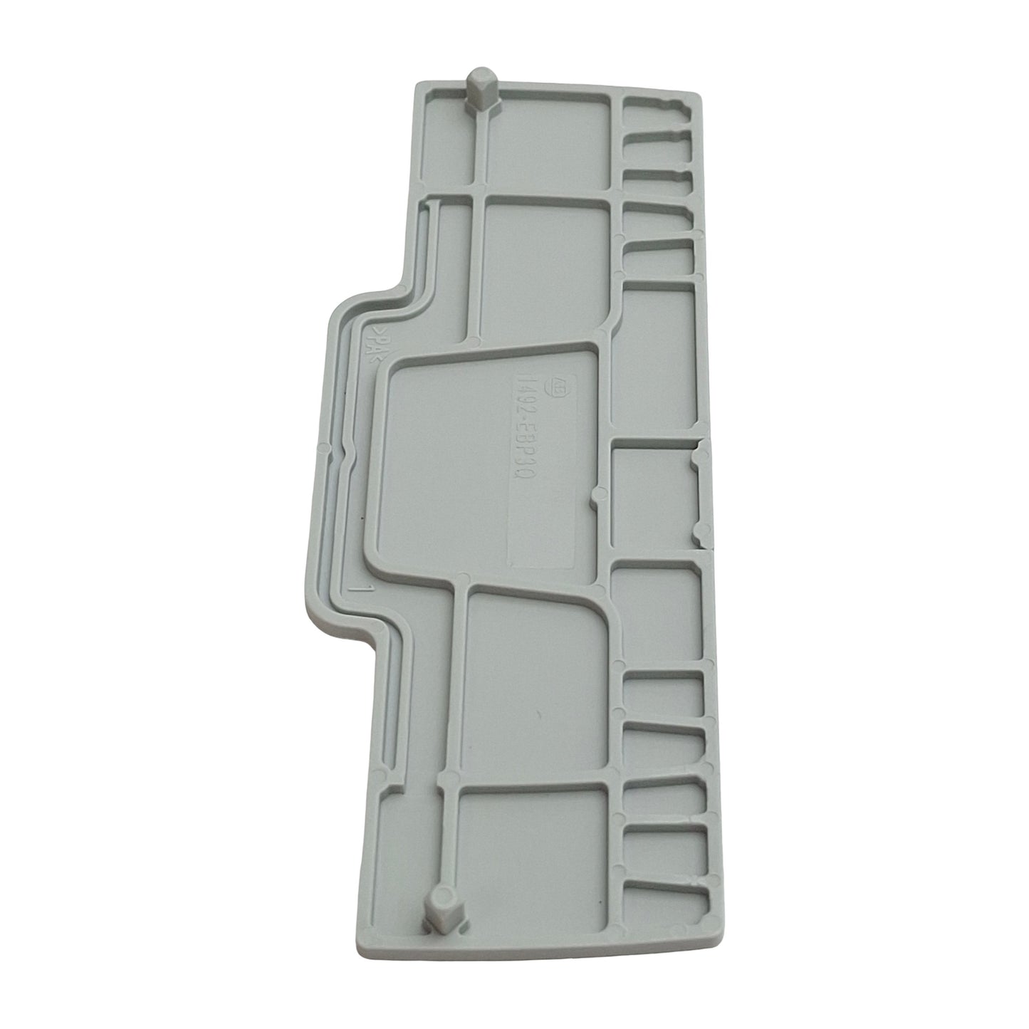New Lot of 35 Allen Bradley 1492-EBP3Q Terminal Block End Barrier, Gray