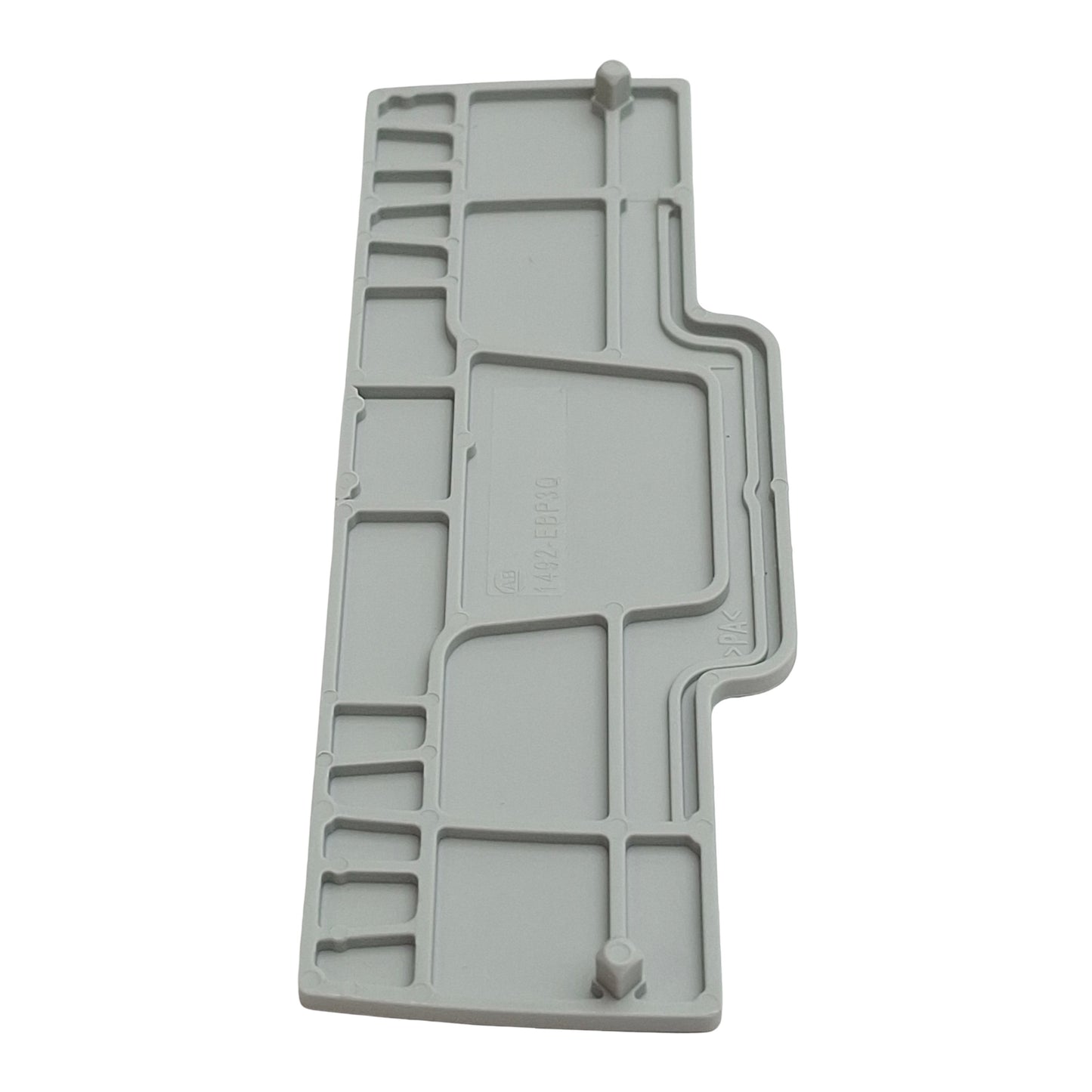 New Lot of 35 Allen Bradley 1492-EBP3Q Terminal Block End Barrier, Gray
