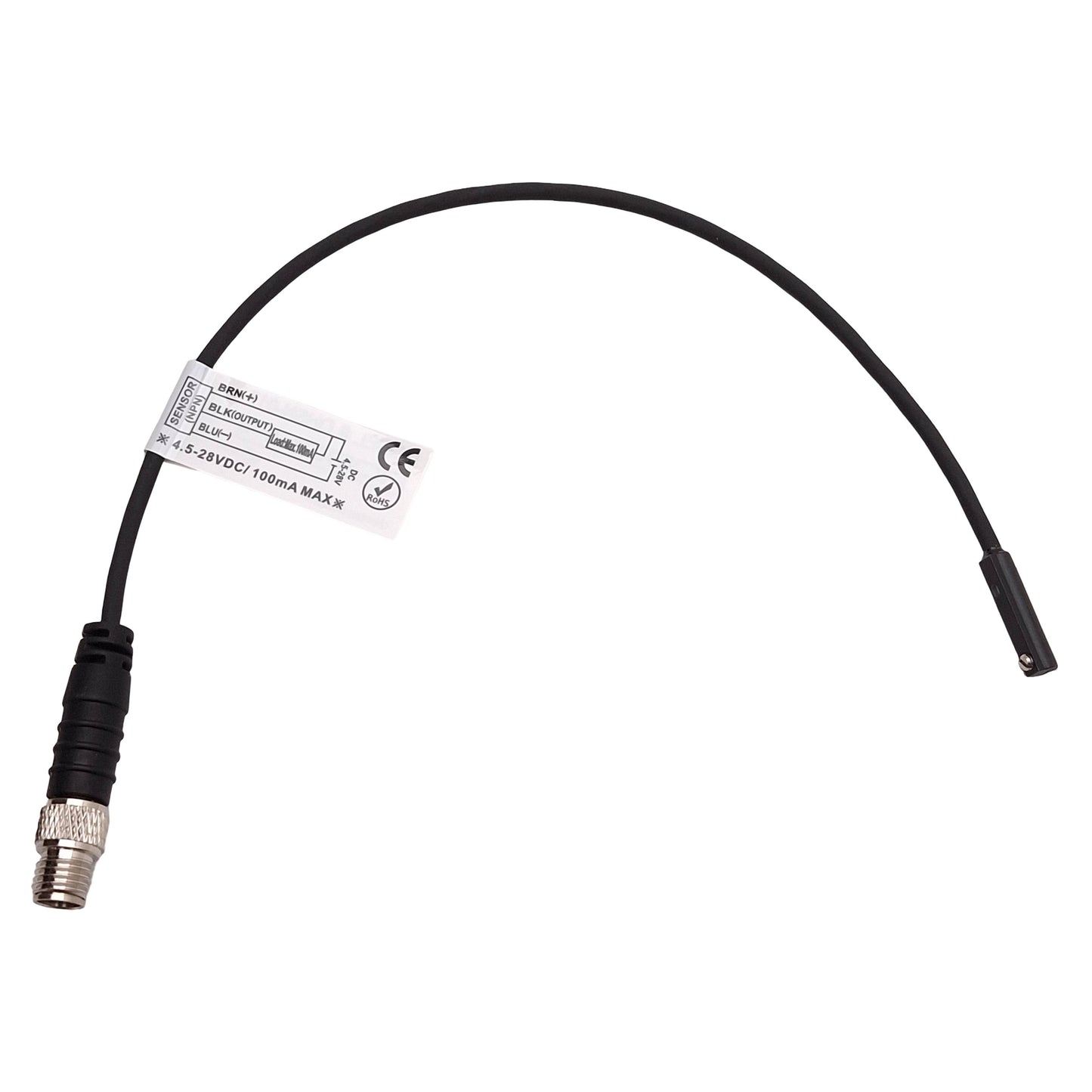 New Destaco Robohand OHSN-017 Solid State Sensor, NPN, 4.5-28VDC, M8 3-Pin Male