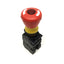 Used Allen Bradley 800FP-LMT44 Illuminated E-Stop LED Pushbutton 2NO-2NC, 120VAC Lamp