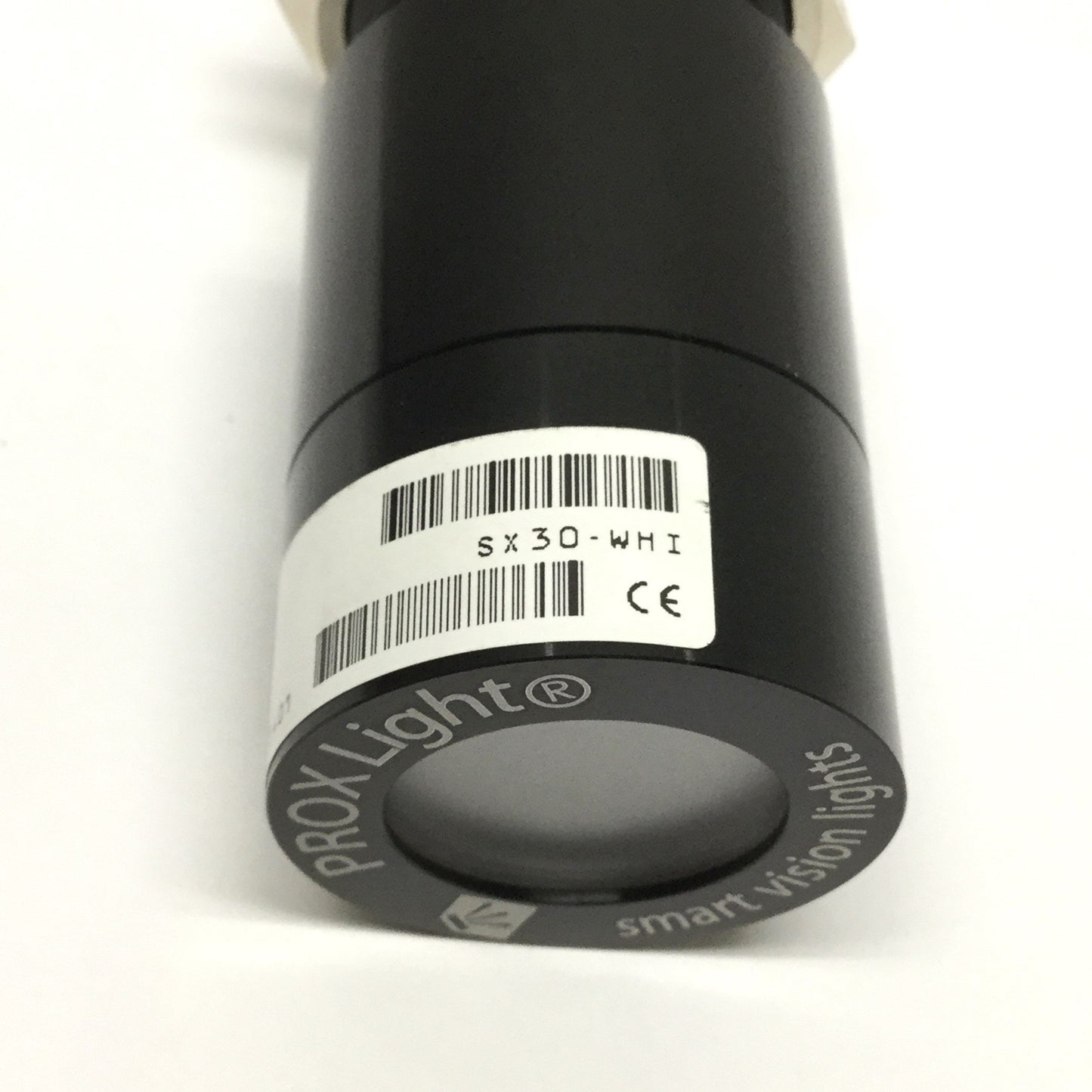 Used Smart Vision SX30-WHI PROX Spot Light, White LED, 24VDC, M30 x 1.5, 5-Pin M12