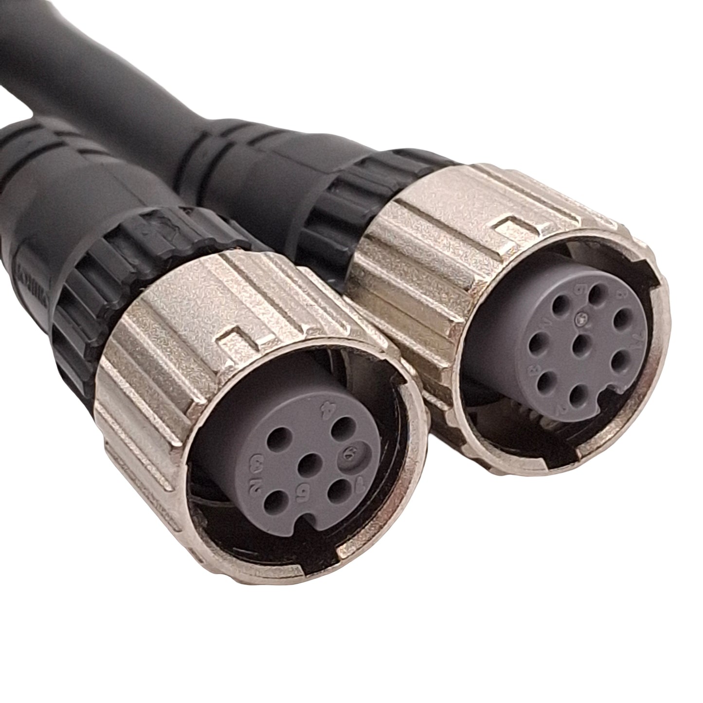 Used Omron F39-JGR2W Cascading Cables For Safety Light Curtain Emitter & Receiver
