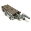 Used SMC MXQ8A-10ZK6 Guided Cylinder Linear Air Slide Table, ⌀8mm Bore, 10mm Stroke