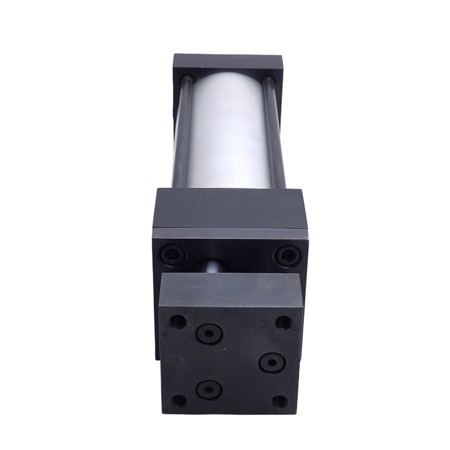 Used Bimba TRD TR-MS4-21/2"x5" Triple Rod Cylinder, 2-1/2in Bore, 5in Stroke, 250psi