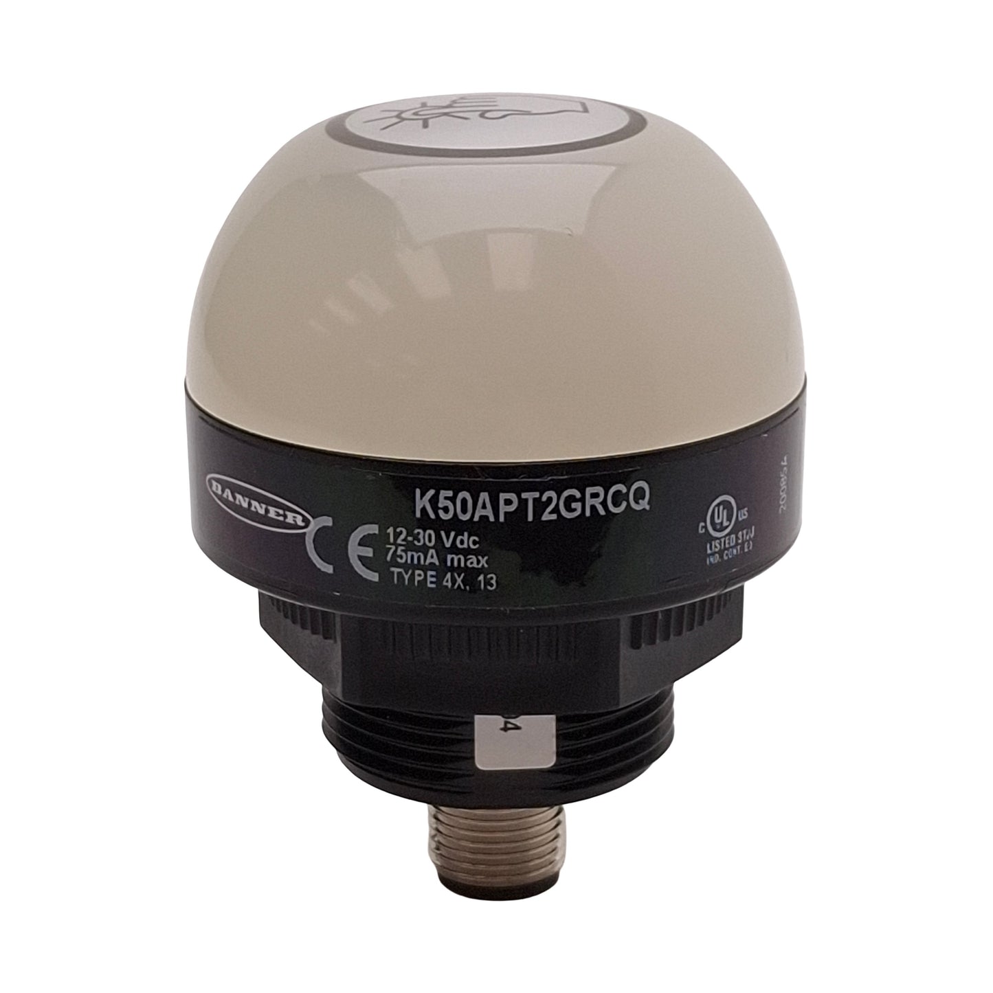 Used Banner K50APT2GRCQ EZ-LIGHT Touch Pick-to-Light, Greed-Red, 12-30VDC, M12 5-Pin