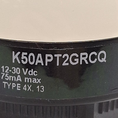 Used Banner K50APT2GRCQ EZ-LIGHT Touch Pick-to-Light, Greed-Red, 12-30VDC, M12 5-Pin