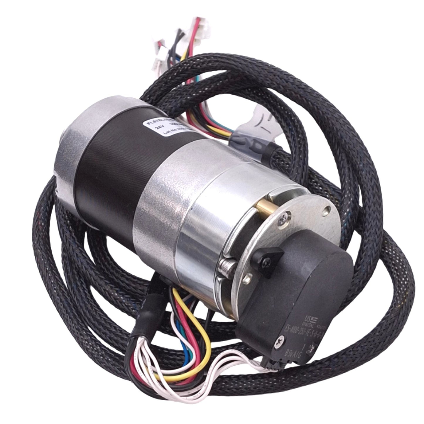 Used Fulling Motor FL57BL02-BY-4 Brushless DC Motor, ø1/4" Shaft, 3000rpm Max, 24VDC