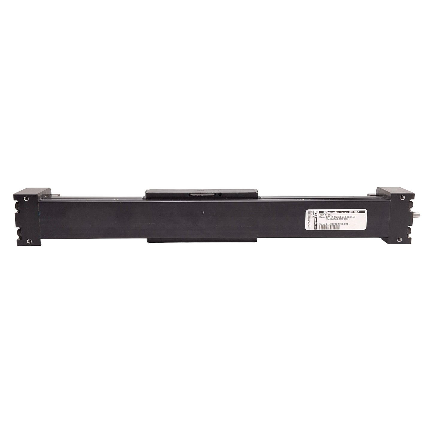 Used Tolomatic BCS10 BNL08 SK8.000 LMI Linear Actuator, 1/8in Lead, 8in Stroke