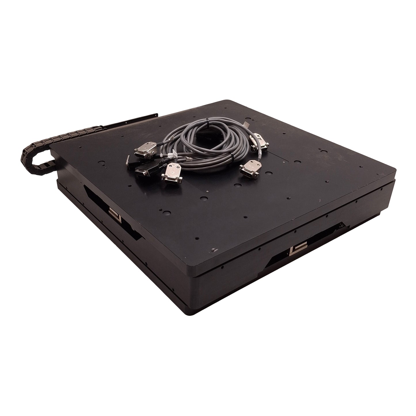 Used Miyachi Unitek 00036140 X Y Motorized Stage, Linear Motors, 12in x 12in Travel
