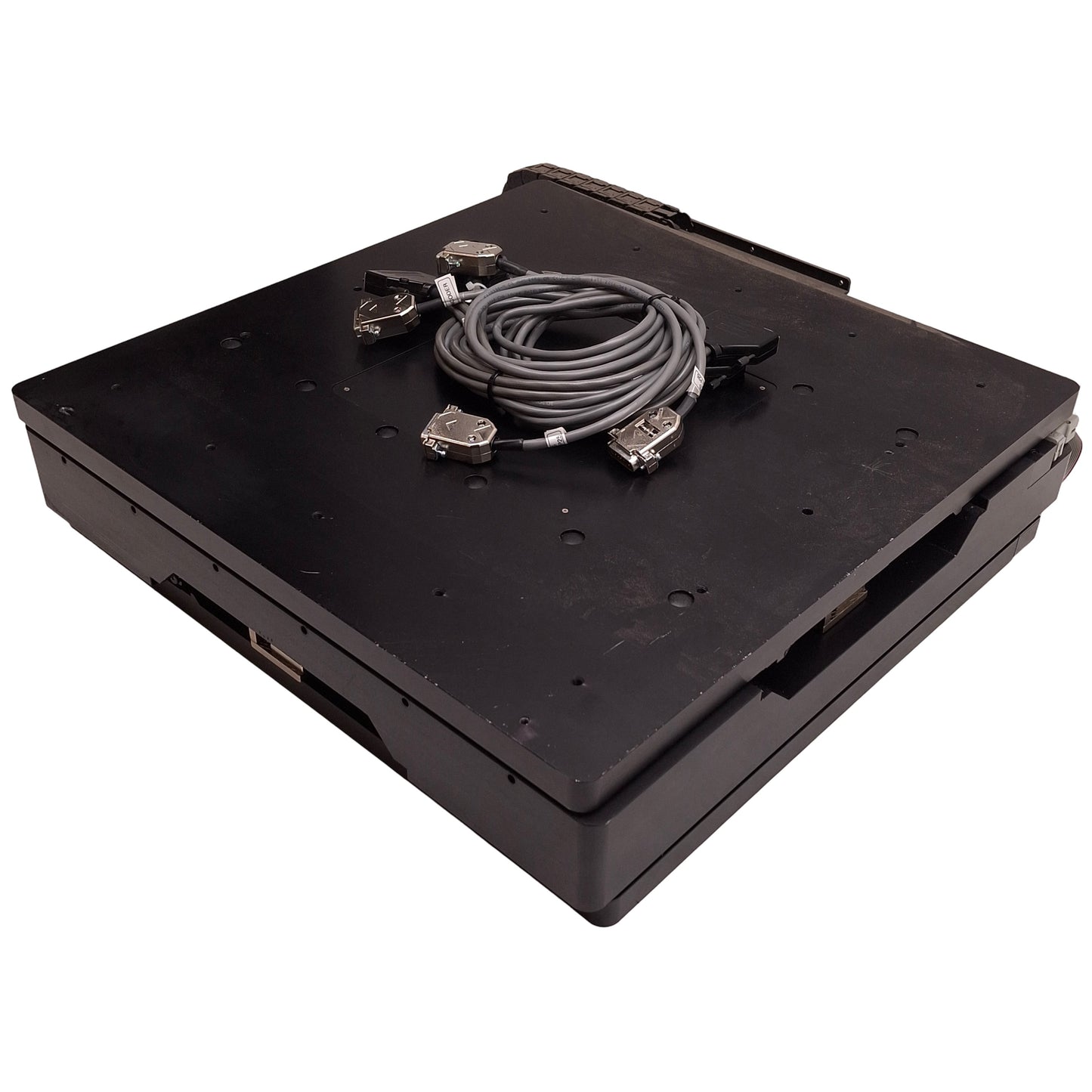 Used Miyachi Unitek 00036140 X Y Motorized Stage, Linear Motors, 12in x 12in Travel