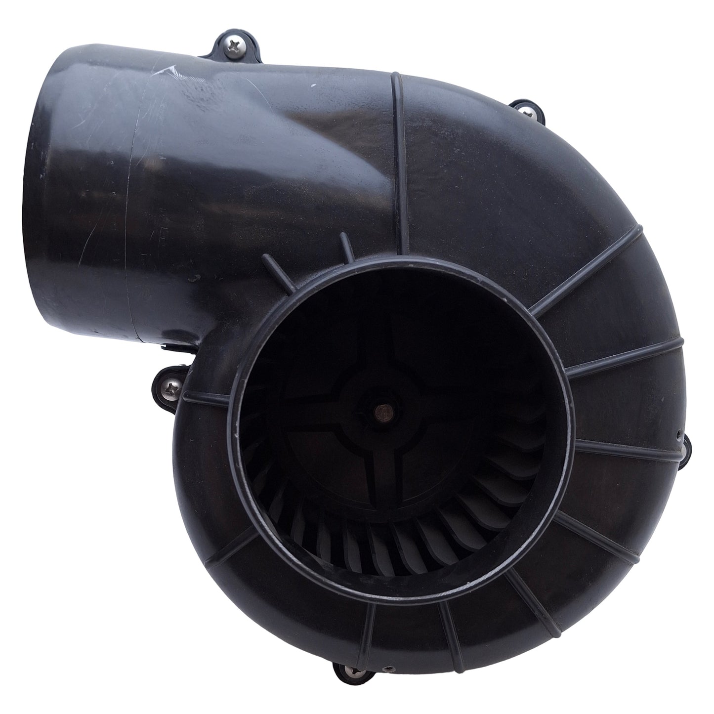 Used Jabsco 35440-0010 OEM Blower 24VDC, 5.3A Current, 250CFM Air Flow, ø4" Wheel