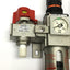 Used SMC AW20K-N02E-CZ Air Filter/Regulator, NAV2000 Start-Up, VHS20 Relief Valve