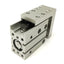 Used SMC MXH20-10 Compact Air Slide Table Cylinder ⌀20mm Bore, 10mm Stroke, M5 Ports