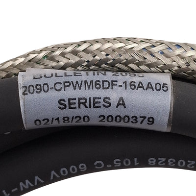 Used Allen Bradley 2090-CPWM6DF-16AA05 TL-Series Standard Motor Power Cable, 2m Long