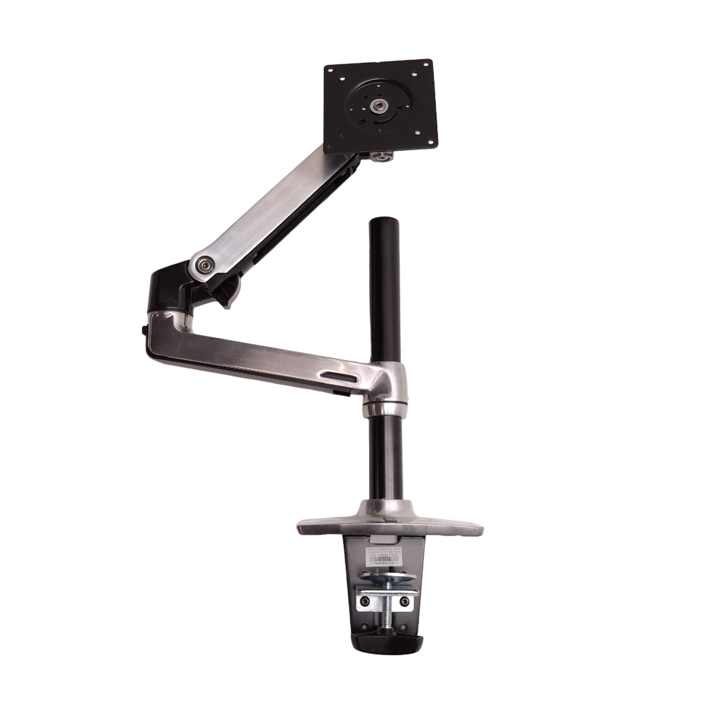 Used Ergotron 45-295-026 LX Desk Mount LCD Monitor Arm Post Stand, *Missing Hardware*