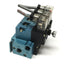 Used Manifold of (3x) MAC 45A-LAC-DDAJ-3KE 4-Way Solenoid Valves 24VDC, 1/8" NPT Base