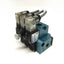 Used Manifold of (3x) MAC 45A-LAC-DDAJ-3KE 4-Way Solenoid Valves 24VDC, 1/8" NPT Base