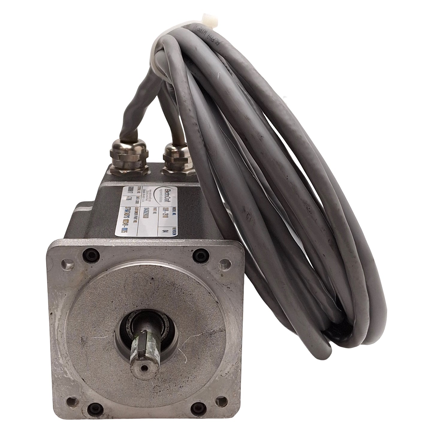 Used ElectroCraft XBR-2910 Servo Motor, 0.31kW, 230VAC, 6000rpm, NEMA 42, 2.5m Leads