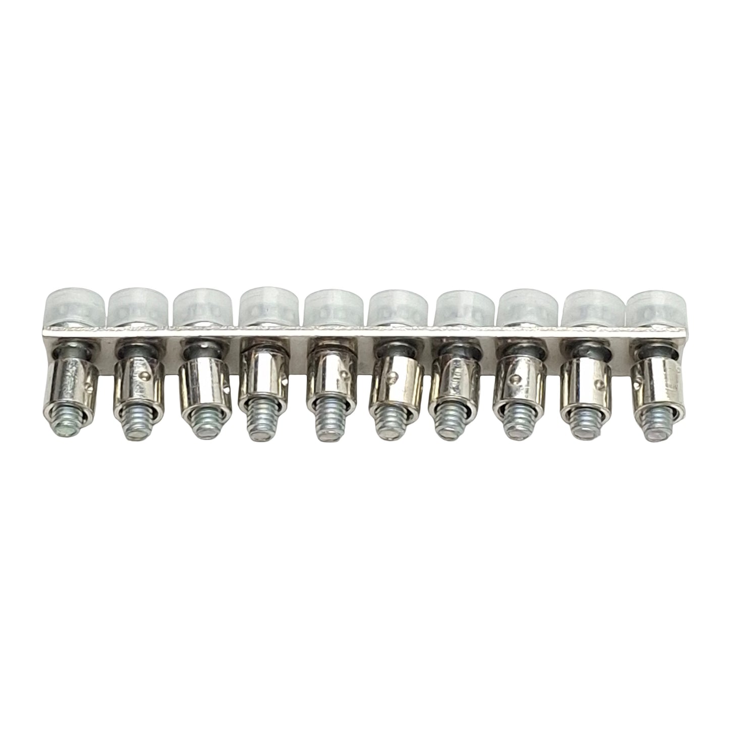 Used Lot of 10 Allen Bradley 1492-CJT5-10 Terminal Block Screw Center Jumper 10-Pole