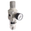 Used SMC AW30-N03-Z-B Pneumatic Filter Regulator, 5µm, 7-125psi Set, 3/8in NPT Ports