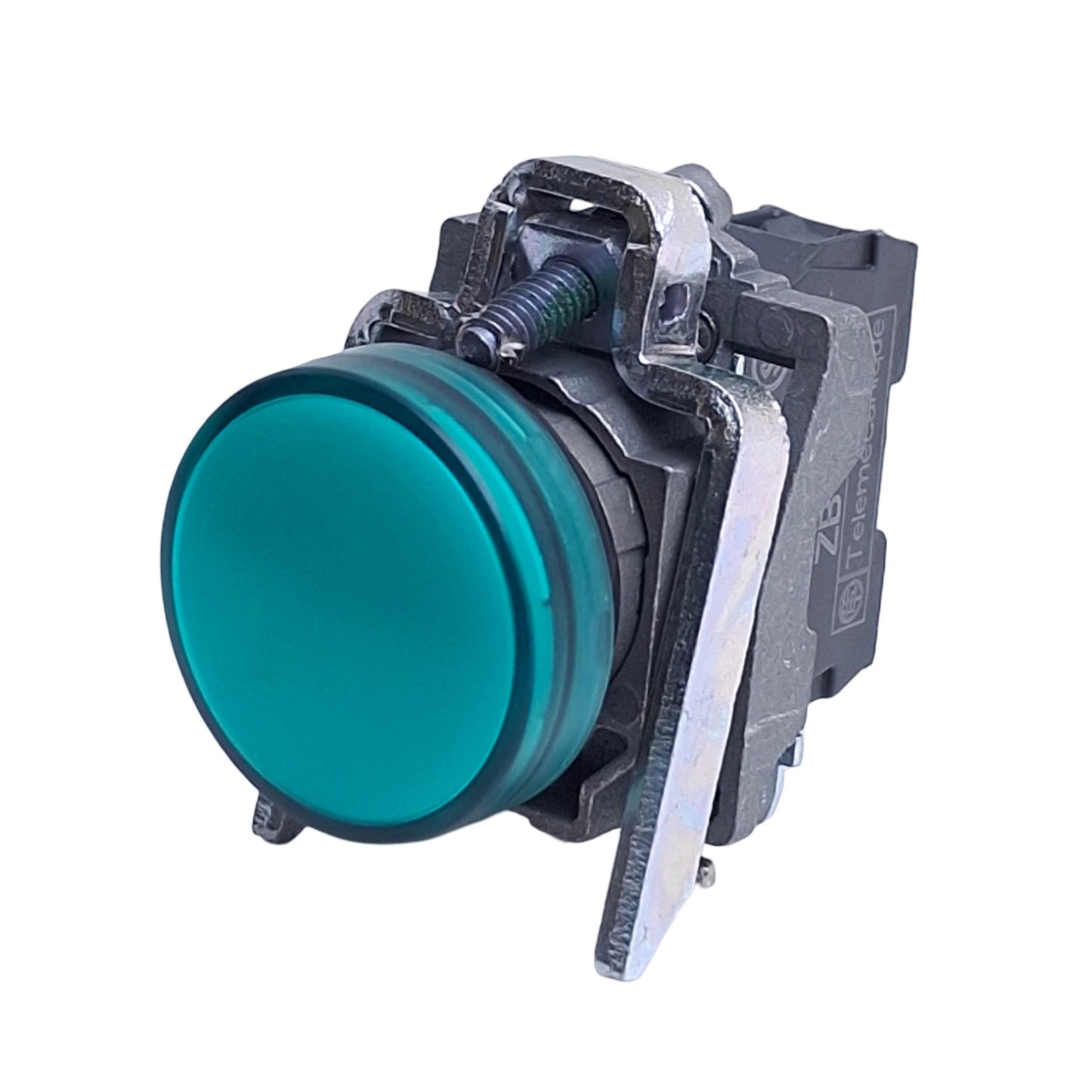 Used Telemcanique XB4BVB3 Pushbutton Pilot Light, Green LED, 24V, 22mm