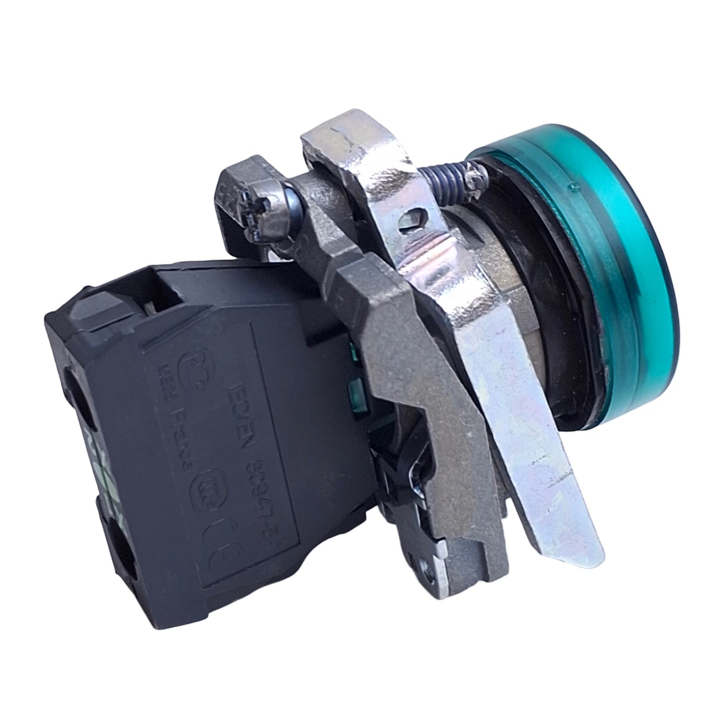 Used Telemcanique XB4BVB3 Pushbutton Pilot Light, Green LED, 24V, 22mm