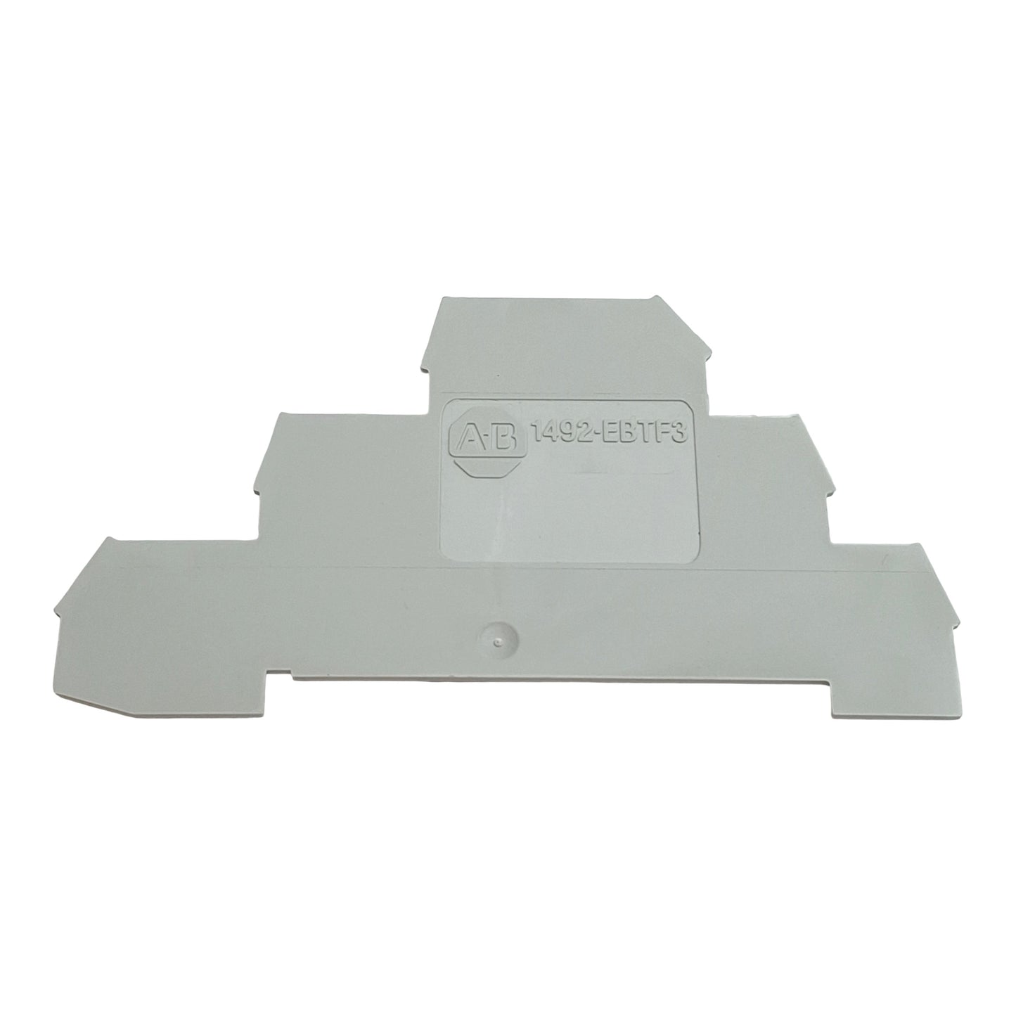 New Lot of 34 Allen Bradley 1492-EBTF3 Terminal Block End Barrier, Gray