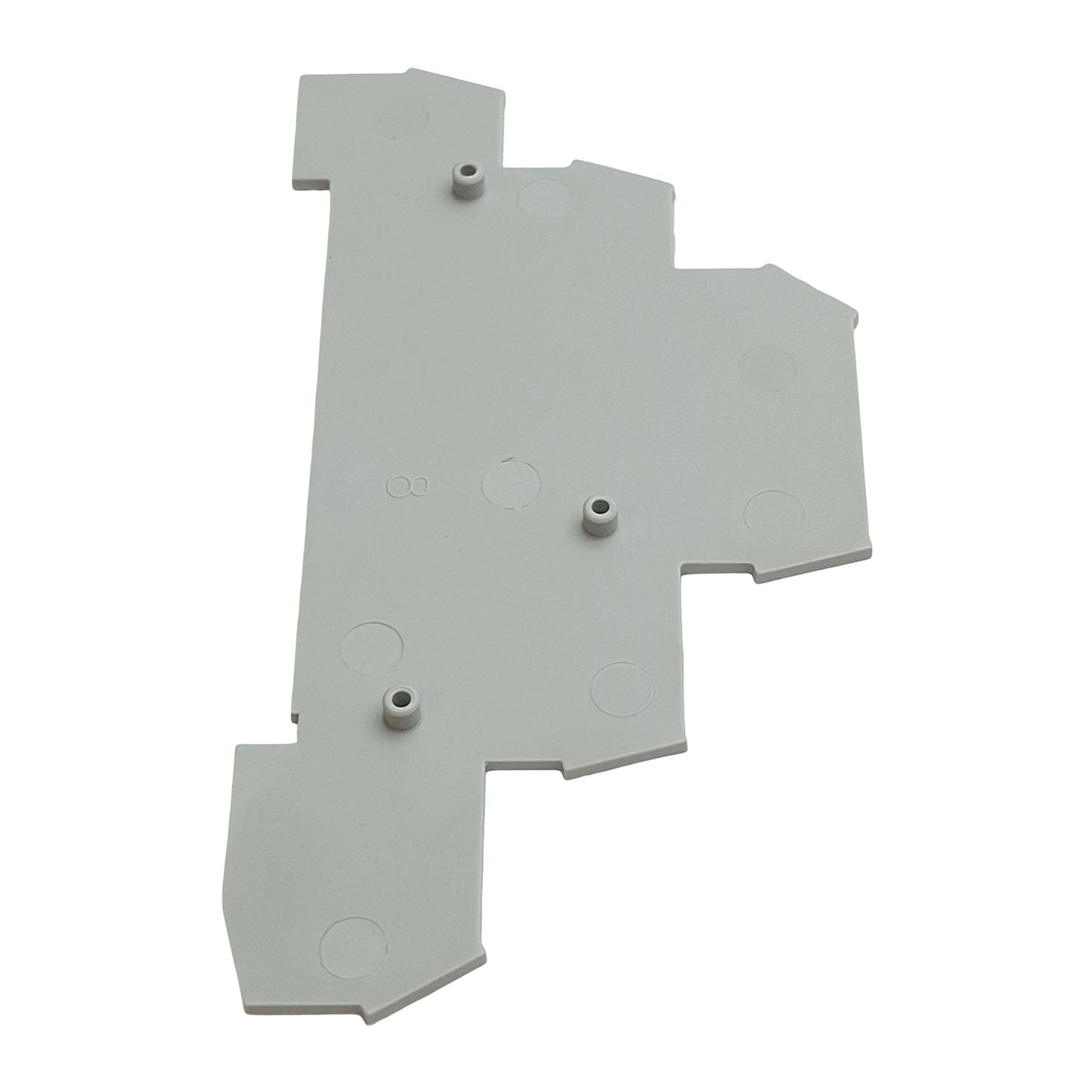 New Lot of 34 Allen Bradley 1492-EBTF3 Terminal Block End Barrier, Gray