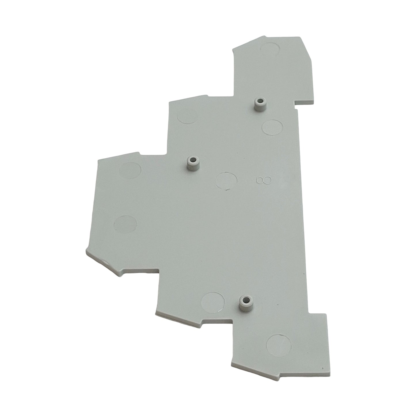 New Lot of 34 Allen Bradley 1492-EBTF3 Terminal Block End Barrier, Gray
