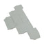 New Lot of 34 Allen Bradley 1492-EBTF3 Terminal Block End Barrier, Gray