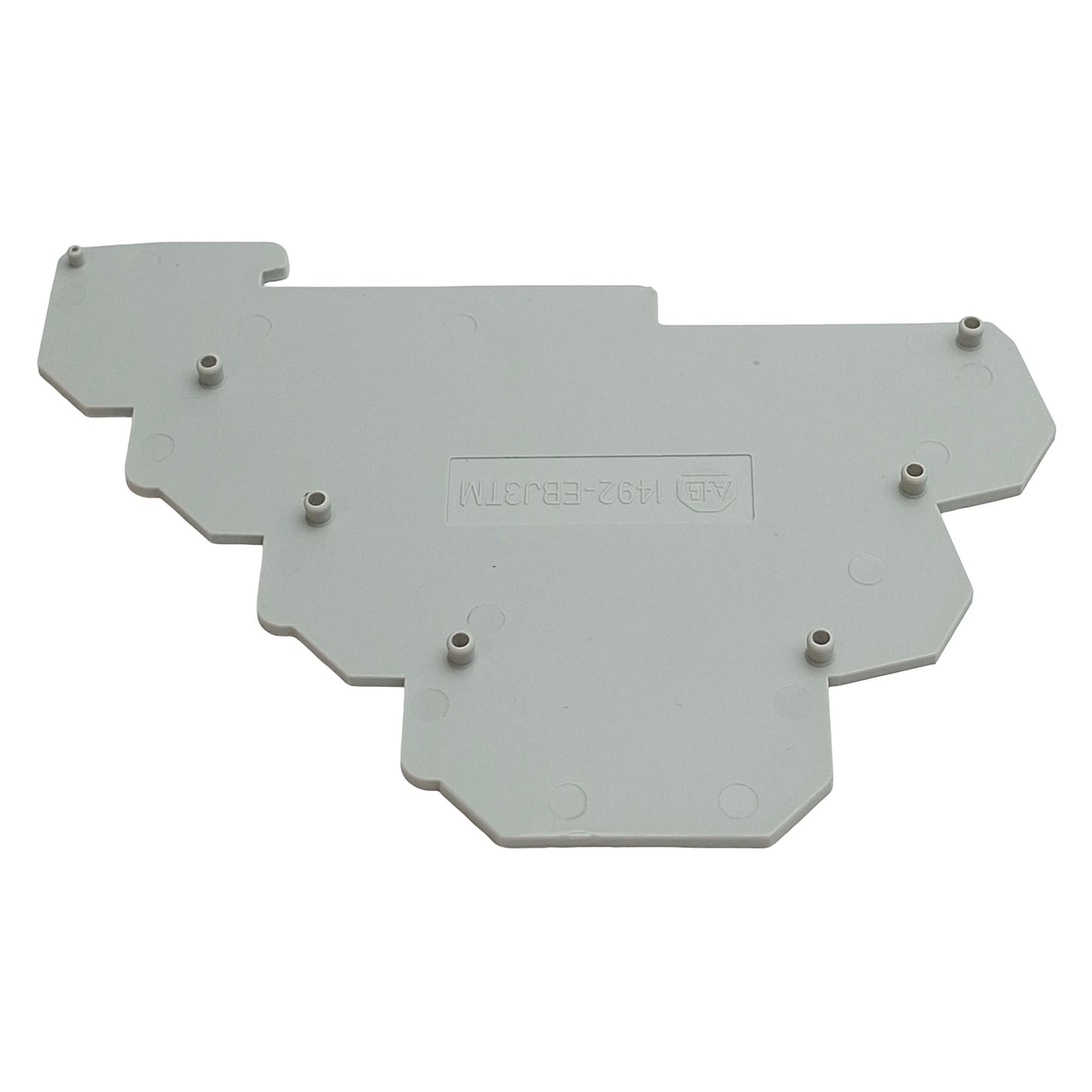 New Lot of 30 Allen Bradley 1492-EBJ3TM Terminal Block End Barrier, Gray