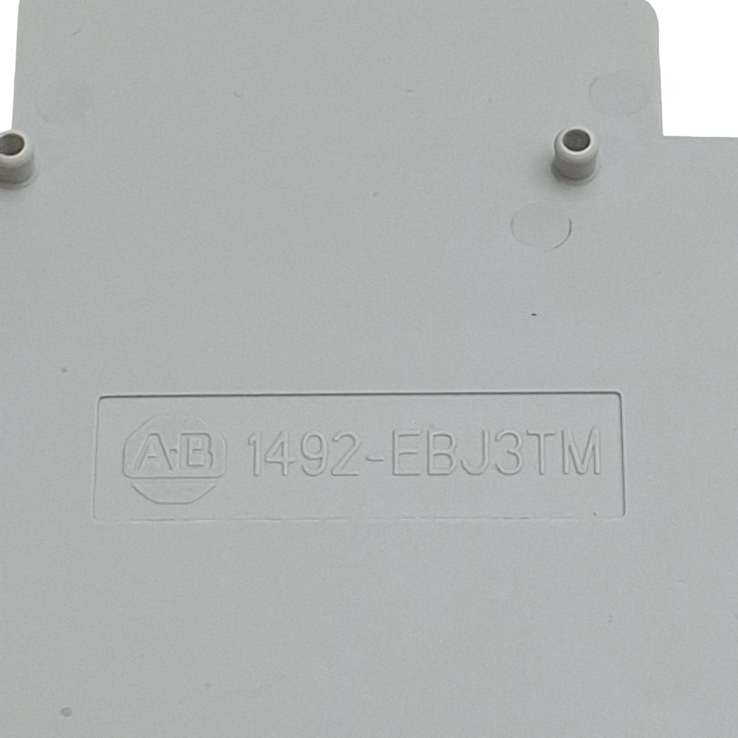 New Lot of 30 Allen Bradley 1492-EBJ3TM Terminal Block End Barrier, Gray
