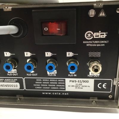 Used CEIA PW3-32/900 PowerCube Inductive Heater Generator Controller 32kVAR, 230VAC