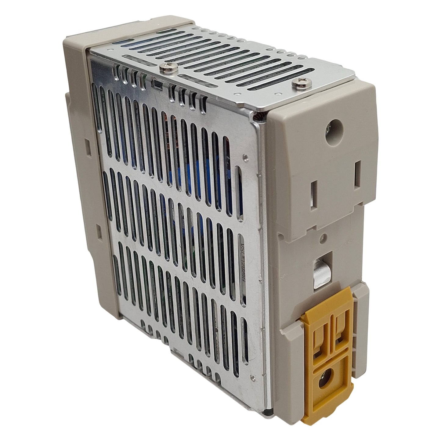 Used Omron S8VS-12024 Power Supply, 100-240VAC In, 5A 24VDC Out, DIN Rail