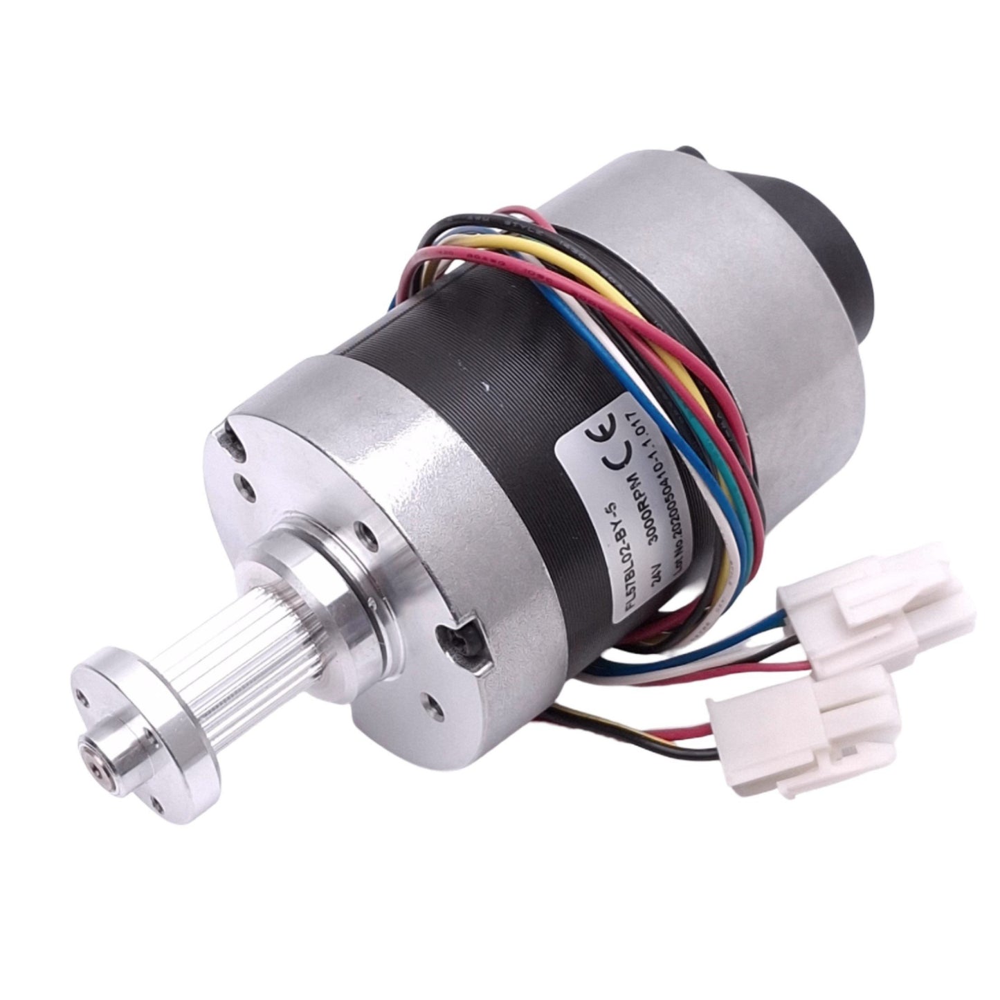 Used Fulling Motor FL57BL02-BY-5 Brushless DC Motor, ø6mm Shaft, 3000rpm Max, 24VDC