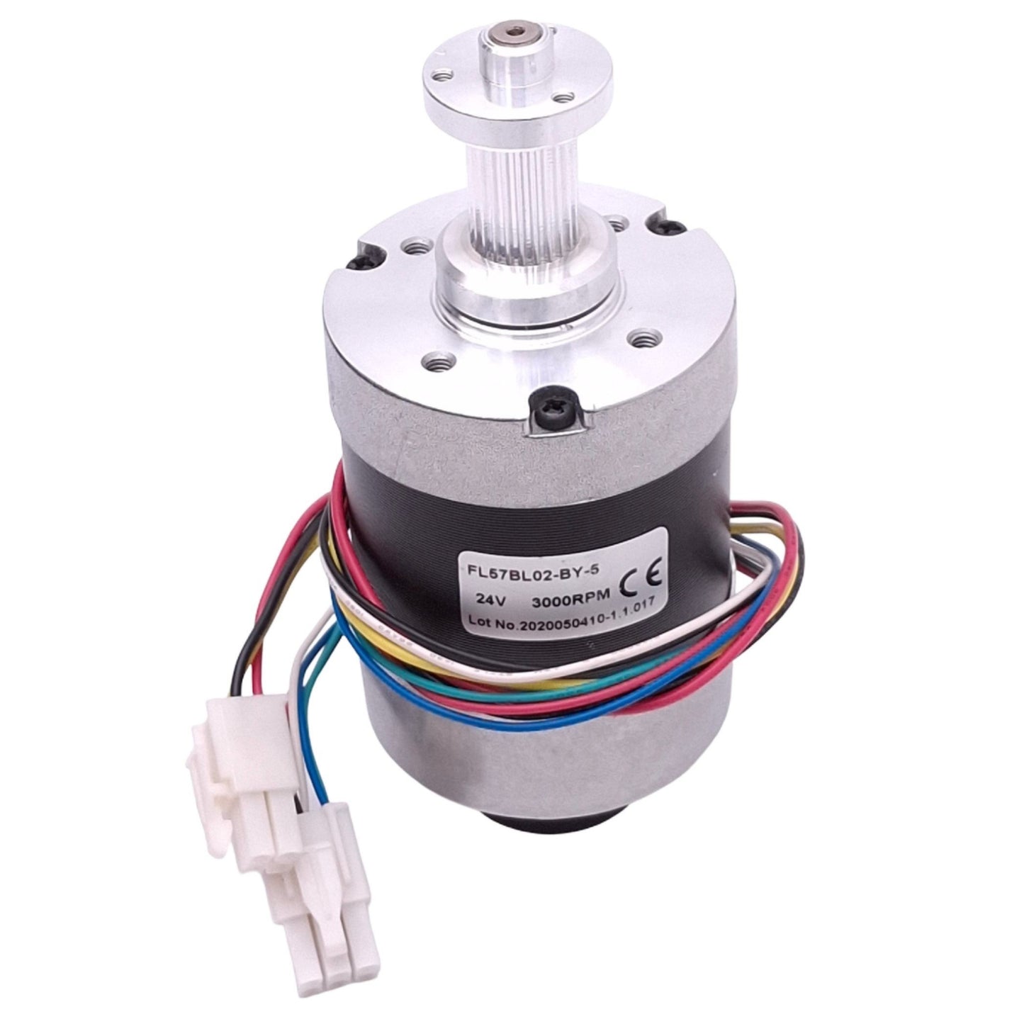 Used Fulling Motor FL57BL02-BY-5 Brushless DC Motor, ø6mm Shaft, 3000rpm Max, 24VDC