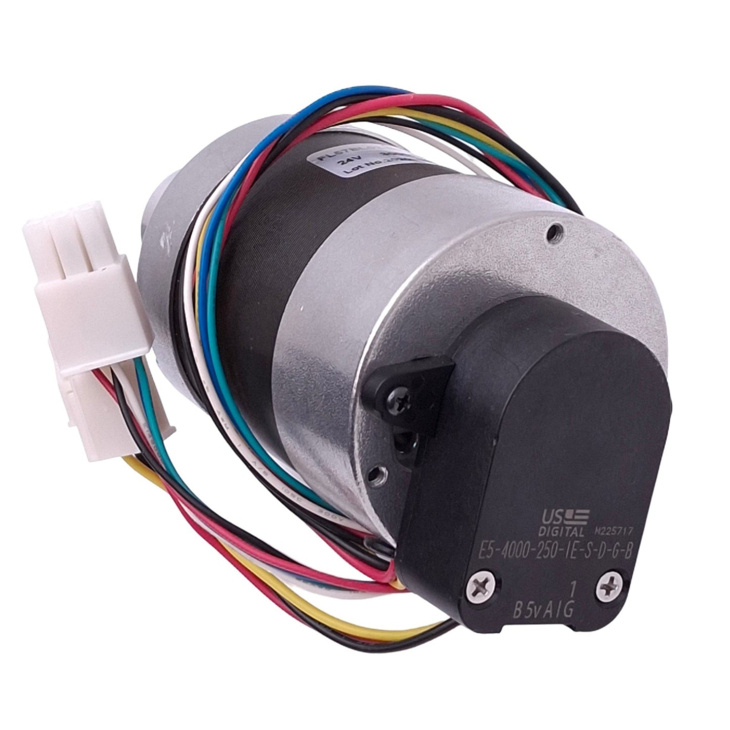 Used Fulling Motor FL57BL02-BY-5 Brushless DC Motor, ø6mm Shaft, 3000rpm Max, 24VDC