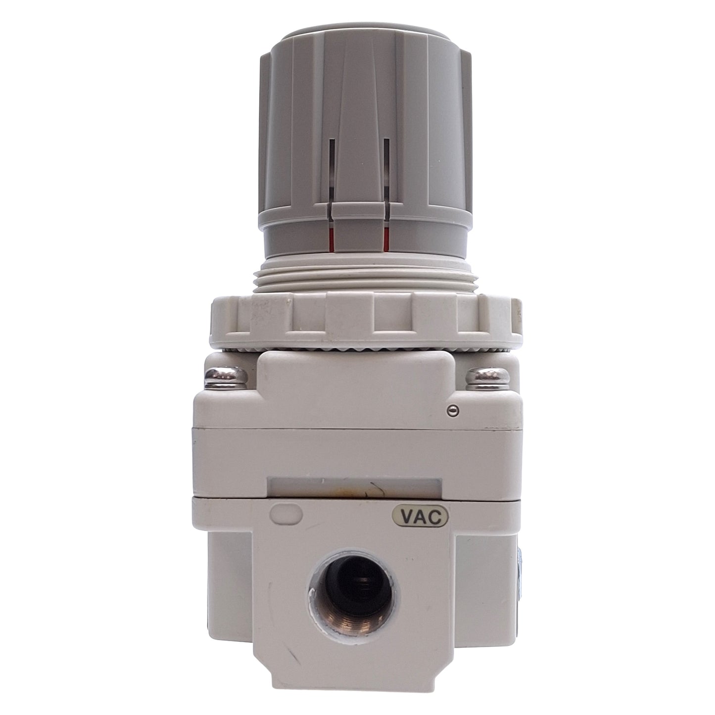 Used SMC IRV2000-N02 Vacuum Regulator -100 To -1.3kPa Set Pressure, 1/4" NPT Ports