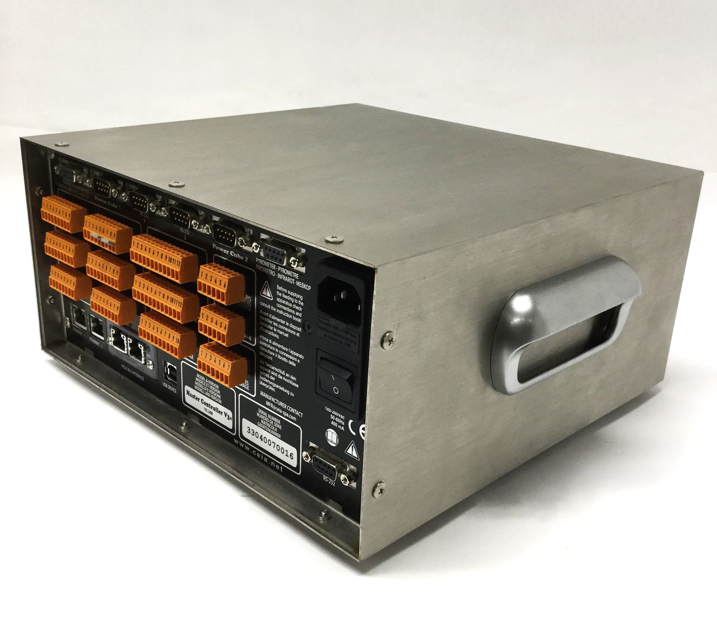 Used CEIA Master Controller V3+ PowerCube Induction Heating Process Management 230VAC