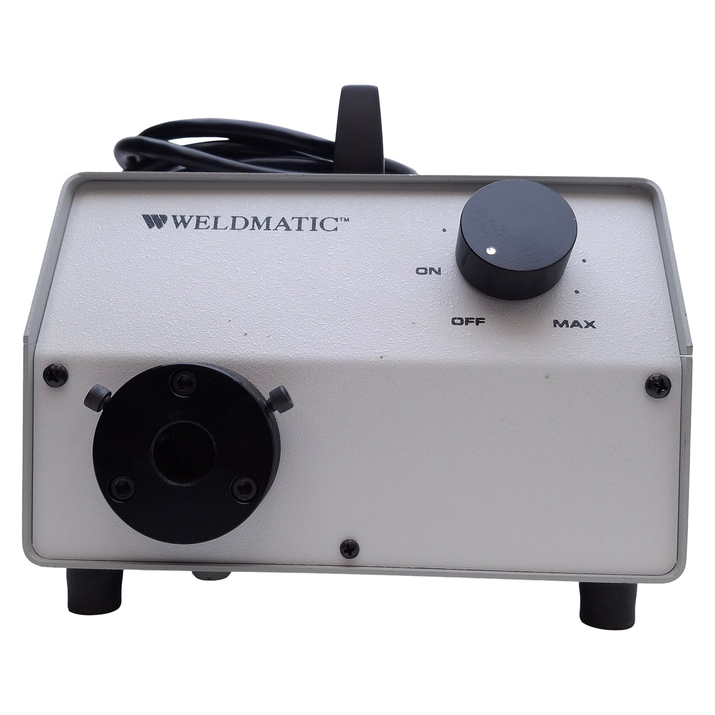 Used Miyachi Unitek 10-276-01 Weldmatic Fiber Optic Light Source, 115VAC, ø16mm
