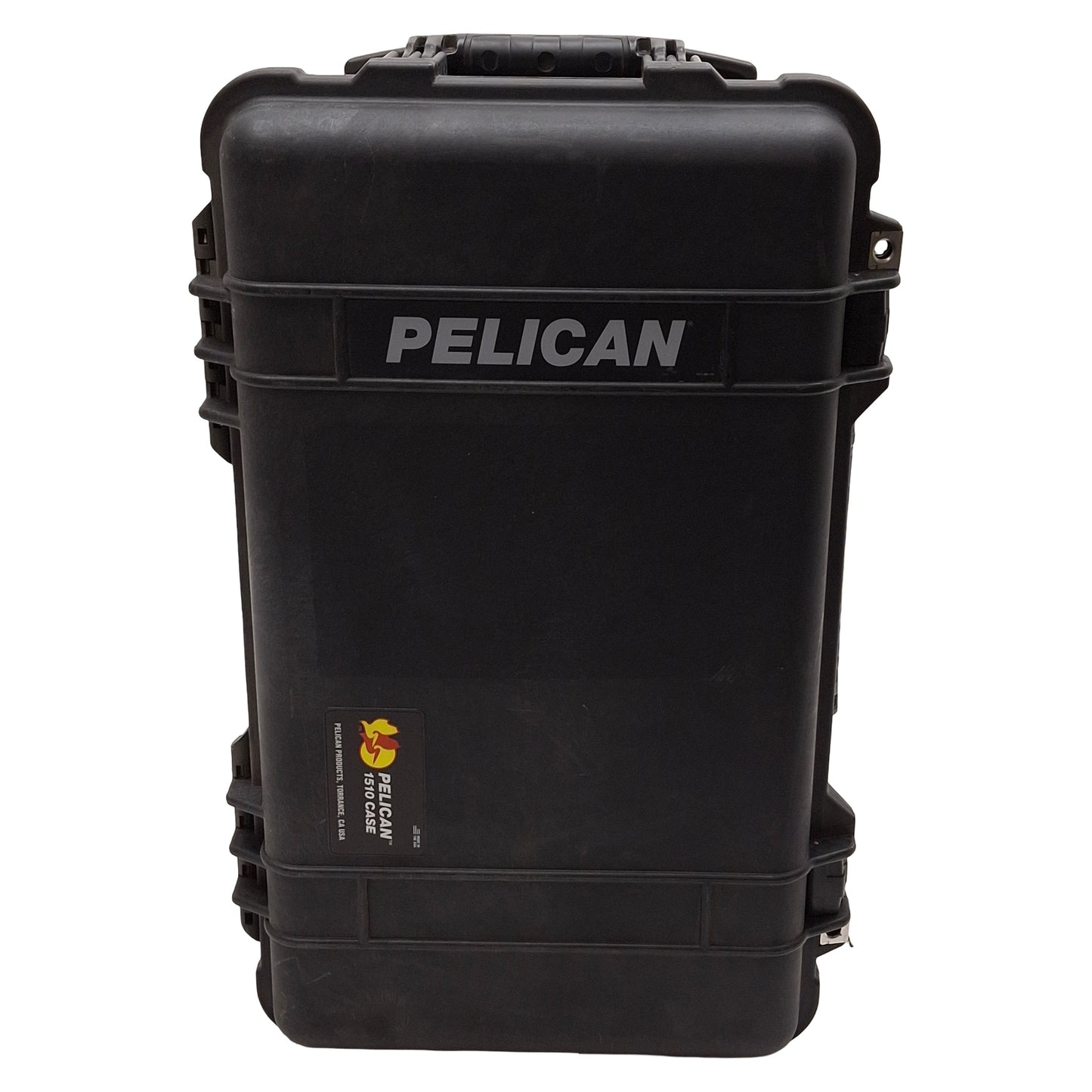 Used Pelican 1510 Protector Rolling Carry-On Case, 19.75x11 x7.6in Interior *No Foam*