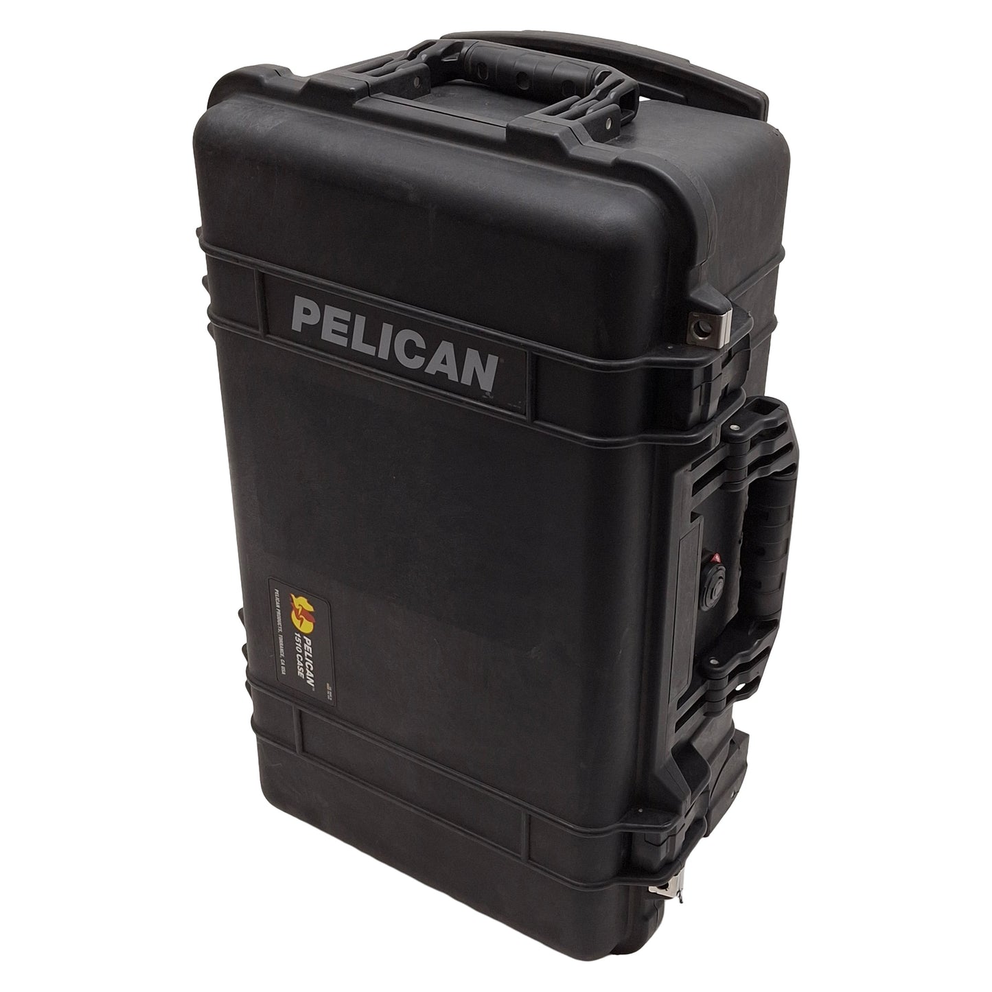 Used Pelican 1510 Protector Rolling Carry-On Case, 19.75x11 x7.6in Interior *No Foam*